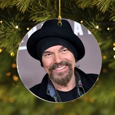 Billy Bob Thornton Christmas Ornament- Celebrity Ornament Gifts for Fans