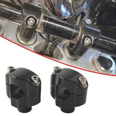 1 ''65mm Motorrad Lenkererhöhung Riser Klemmhalterungen für Harley Dyna Softail
