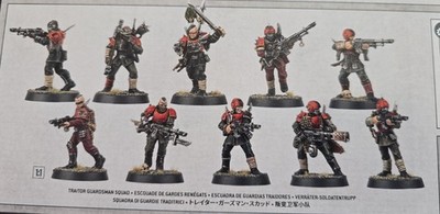 Traitor Guardsman Squad Chaos Marines Neu Im Gussramen