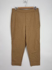 Manteco for Everlane Pants Womens L Brown Wool Pull On Tapered