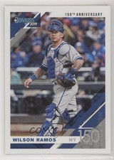 2019 Panini Donruss 150th Anniversary 118/150 Wilson Ramos #158 eq1