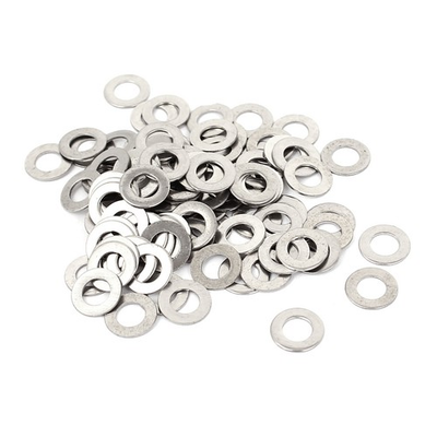#ad #ad 100Pcs M5x10mmx0.5mm Stainless Steel Metric Round Flat Washer for Bolt Screw $13.78