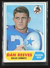 1968 Topps #77 Dan Reeves - VG/EX Set Break!