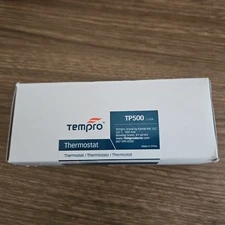 Tempro TP500 Line Voltage 30 to 110 Degree F Fixed Bulb Steel Housing SPDT