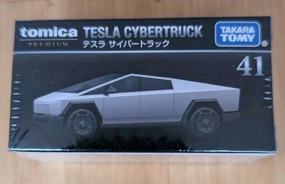 Takara Tomy Tomica Premium #41 Tesla CyberTruck Diecast Car Toy 2025 Model  1/75