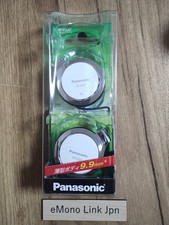 Panasonic RP-HZ47 Clip Type Earphone Headphone White Lightweight Slim Design New