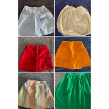 Vintage 1960s Girls Skorts Bloomers Lot 60s Retro MOD 12/14 MidCentury