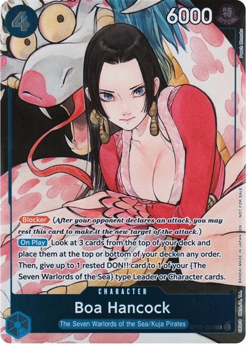 CGC 10 PRISTINE Japanese One Piece 2024 Boa Hancock ST03-013 THE