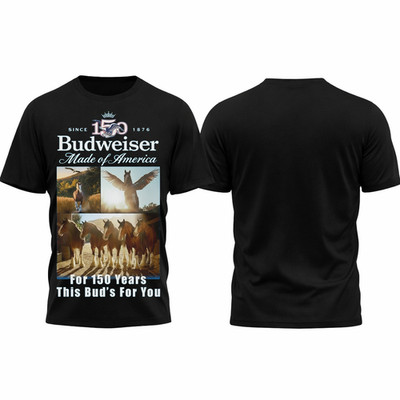 150th Budweiser Celebrates 150 Years Shirt - All Over Shirt
