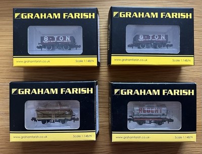 Restposten vier Graham Farish Waggons 377-2019K 377-2013K 377-2014K