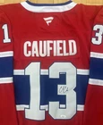 Cole Caufield Signed Autographed Jersey Montreal Canadiens Hockey JSA COA