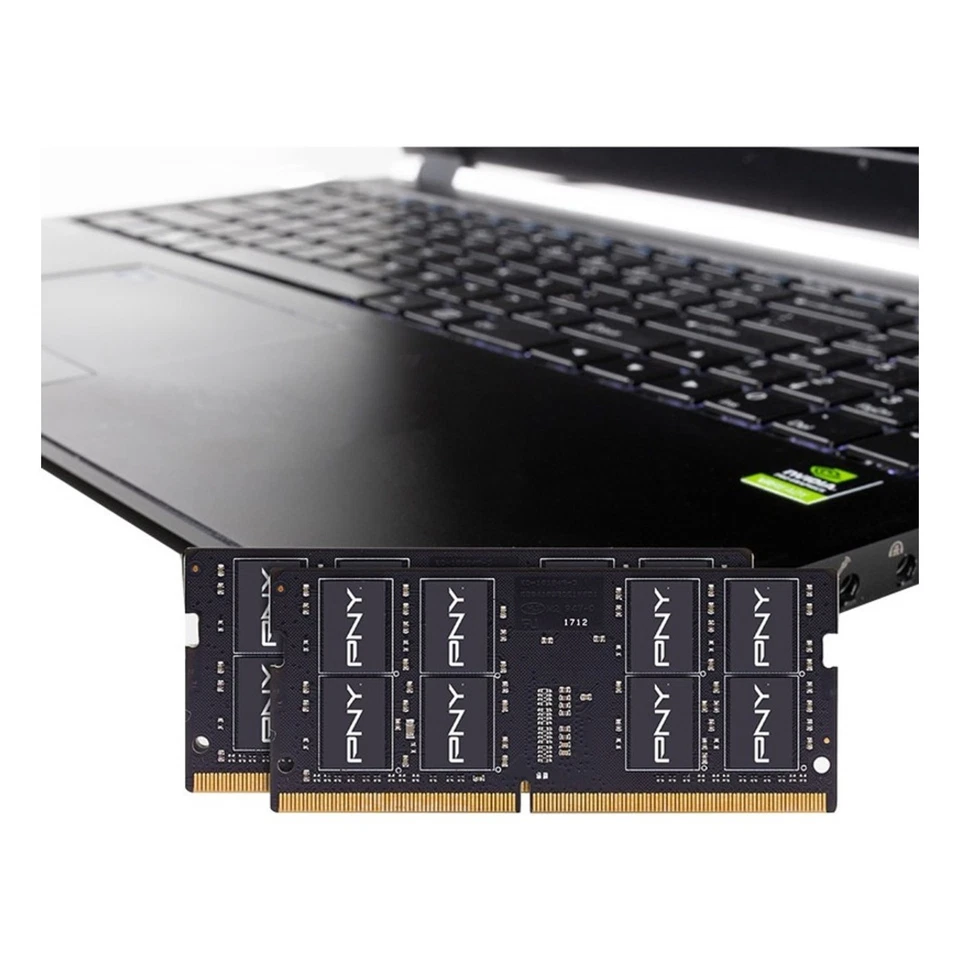 PNY: Performance DDR4 2666MHz Notebook Memory - For Notebook - 16 GB (2 x 8GB) - Image 2 of 2