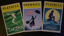 PLAYBILLS - Disney On Broadway - Original Broadway Casts!