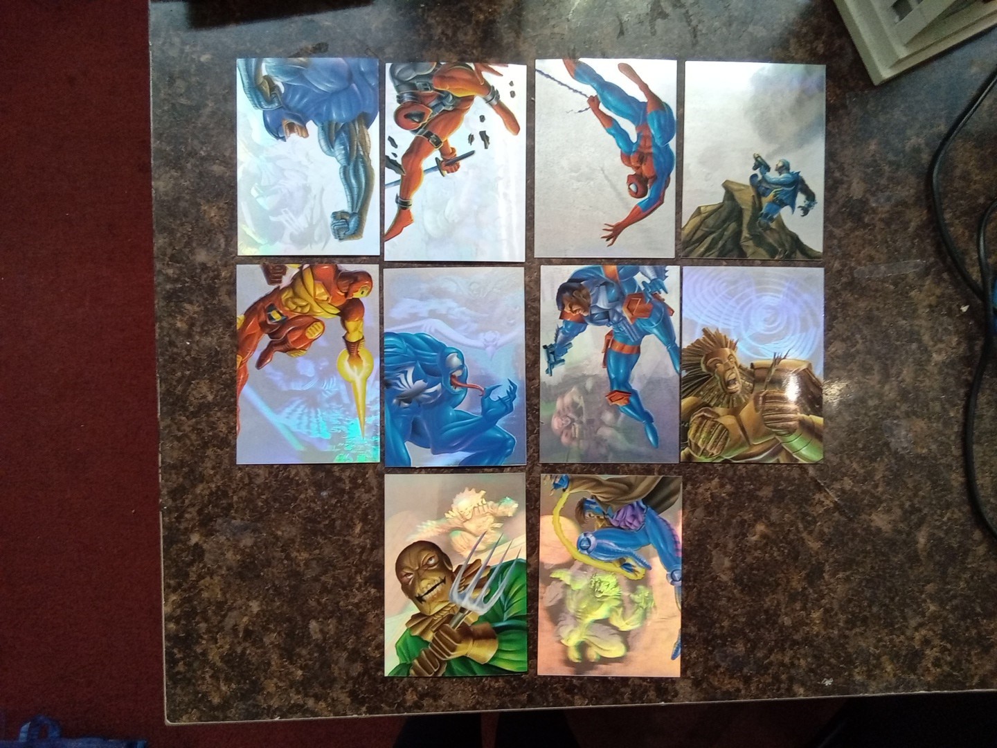 HOLOBLAST Chase Set (10 Out Of 12) 1995 Fleer Flair 95 Marvel Annual  No 7 Or 11