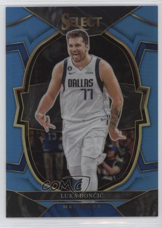 2022-23 Panini Select Concourse Light Blue Prizm 171/299 Luka Doncic #51 6m7