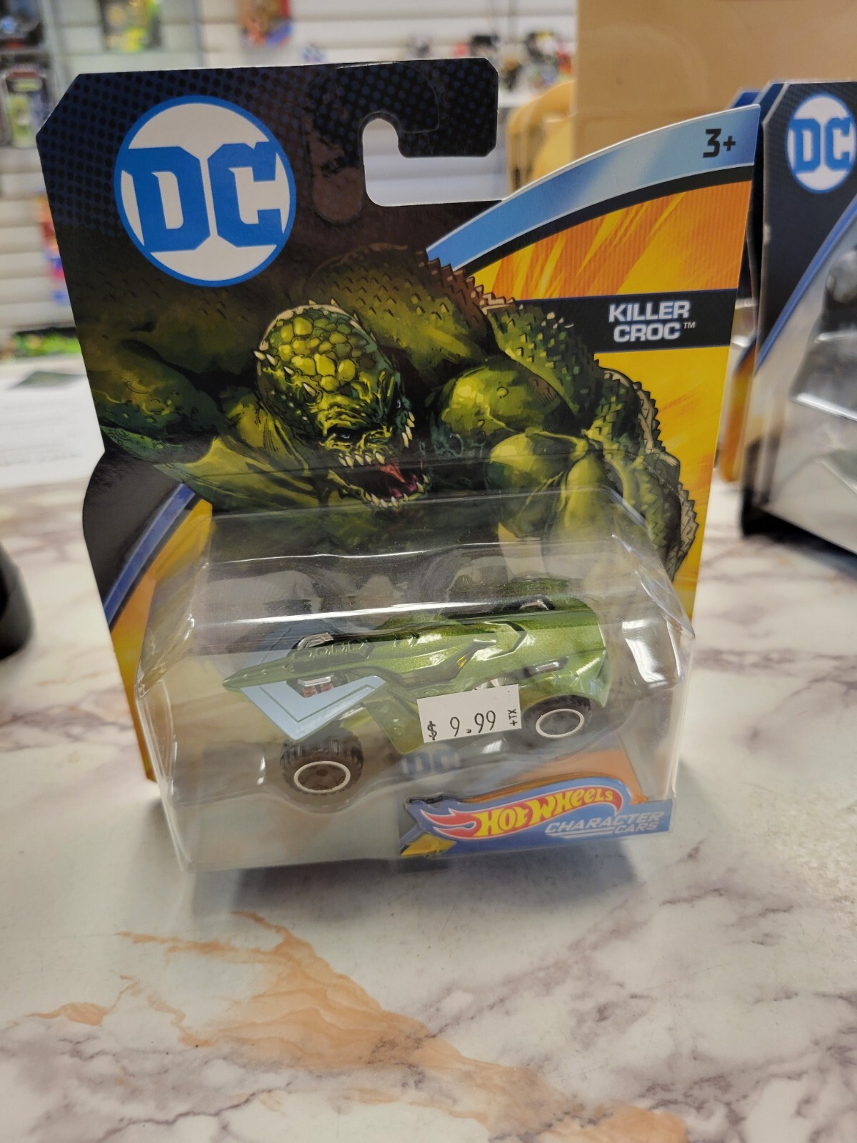 Hot Wheels DC Character Cars Killer Croc eBay