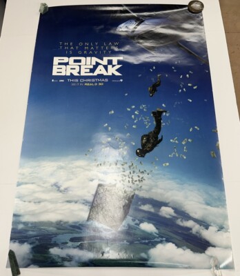 Point Break - 2015 Original Movie Theater Poster - Double Sided - 27'' x 40''