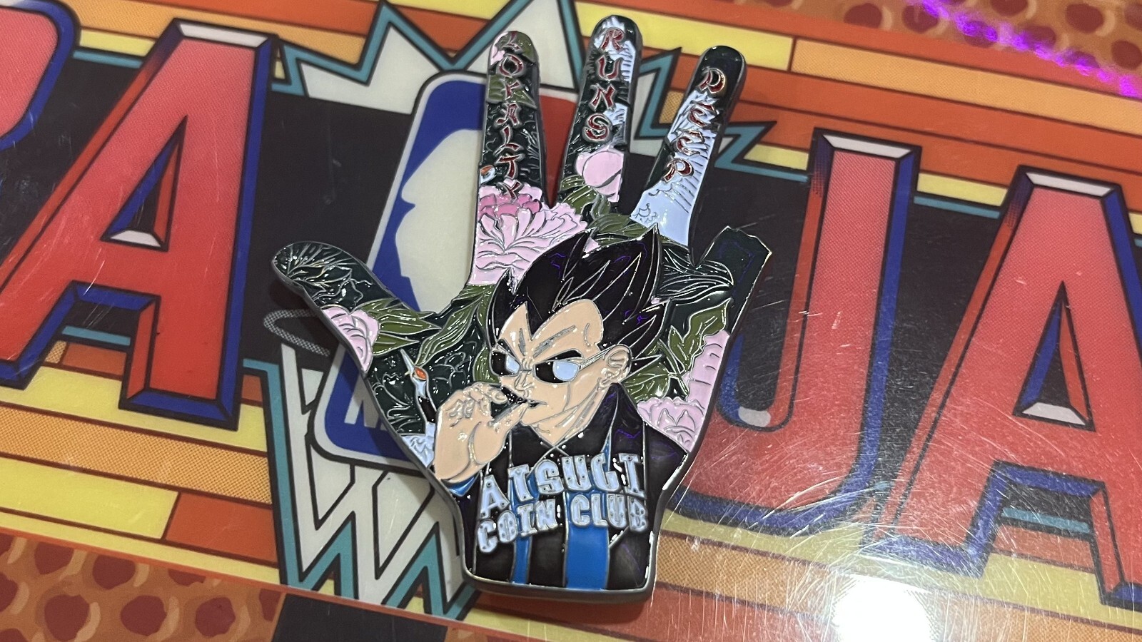 Dragon Ball Z Vegeta Navy Chief CPO Challenge Coin