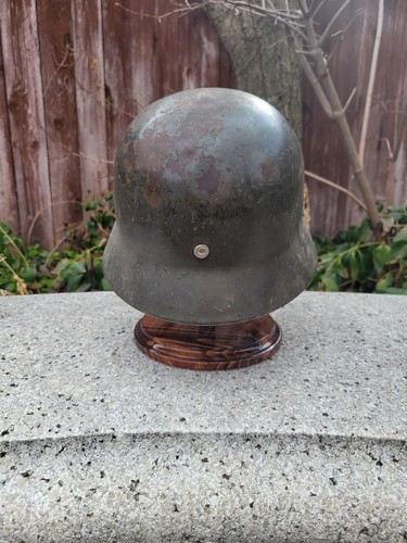 Finnish Army M40/55 Helmet w/M62 Cover - Picture 7 of 11
