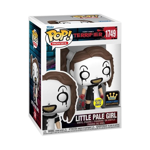 Funko Pop! Terrifier Little Pale Girl Glow-in-the-Dark Vinyl Figure #1749 - Afbeelding 1 van 4