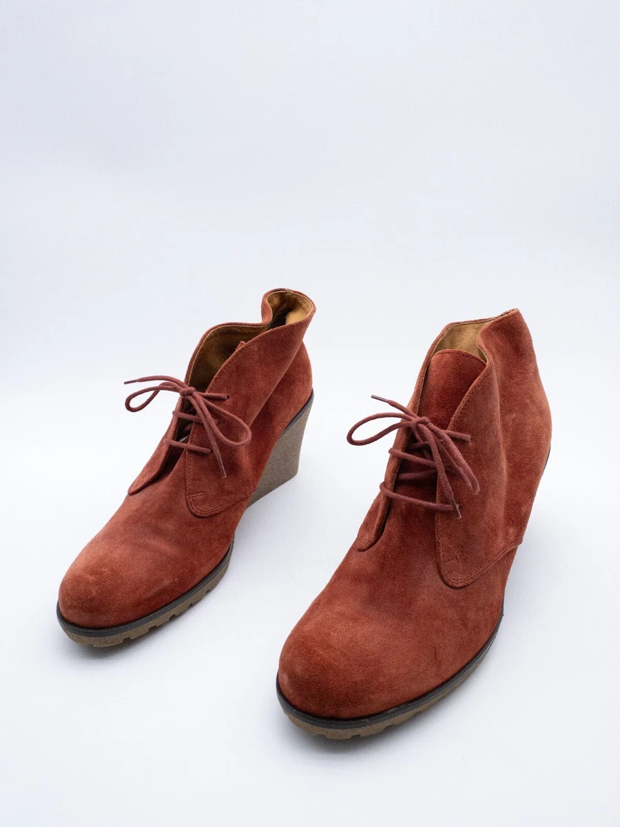 Escarpins Gabor à Talons Carrés – Cuir Rouge Foncé, Taille EU 36 (occasion Bon état)