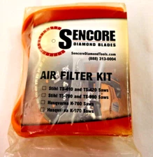Sencore Air Filter Kit Stihl TS-410,420/TS700 / TS-800 Husqvarna K-760, K970 160