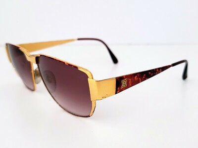 Vintage Laura Biagiotti Sunglasses Lot T 608/S Gold Trim Lot  display picture 1