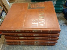encyclopédie du  monde animal - les animaux - 5 volumes hachette