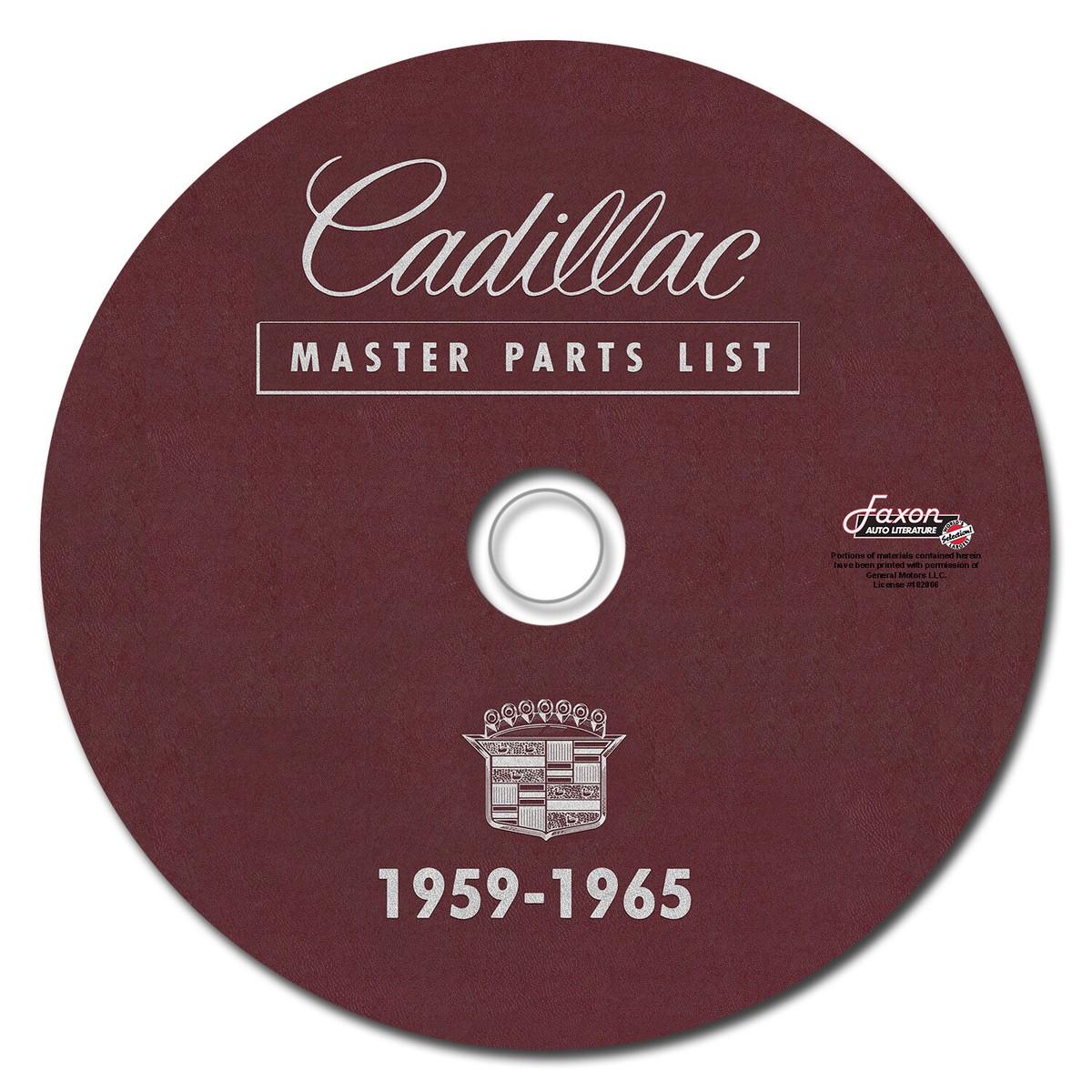 ペイ×2 Cadillac Illustrated Master Parts Catalog CD 1959 1960 1961 1962