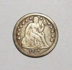 1856-O Seated Liberty Dime Sharp Fine++  #38C9