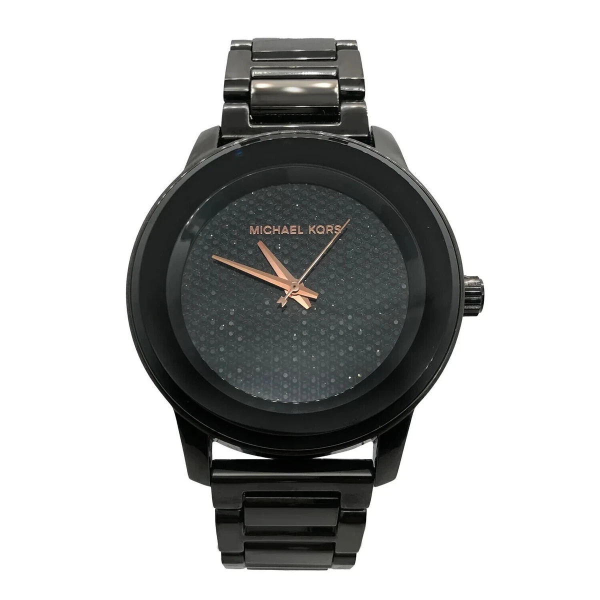 Michael kors 2024 womens black watch