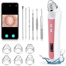 Electric Eliminador De Espinillas Limpiador De Poros Succionador No Acne Facial