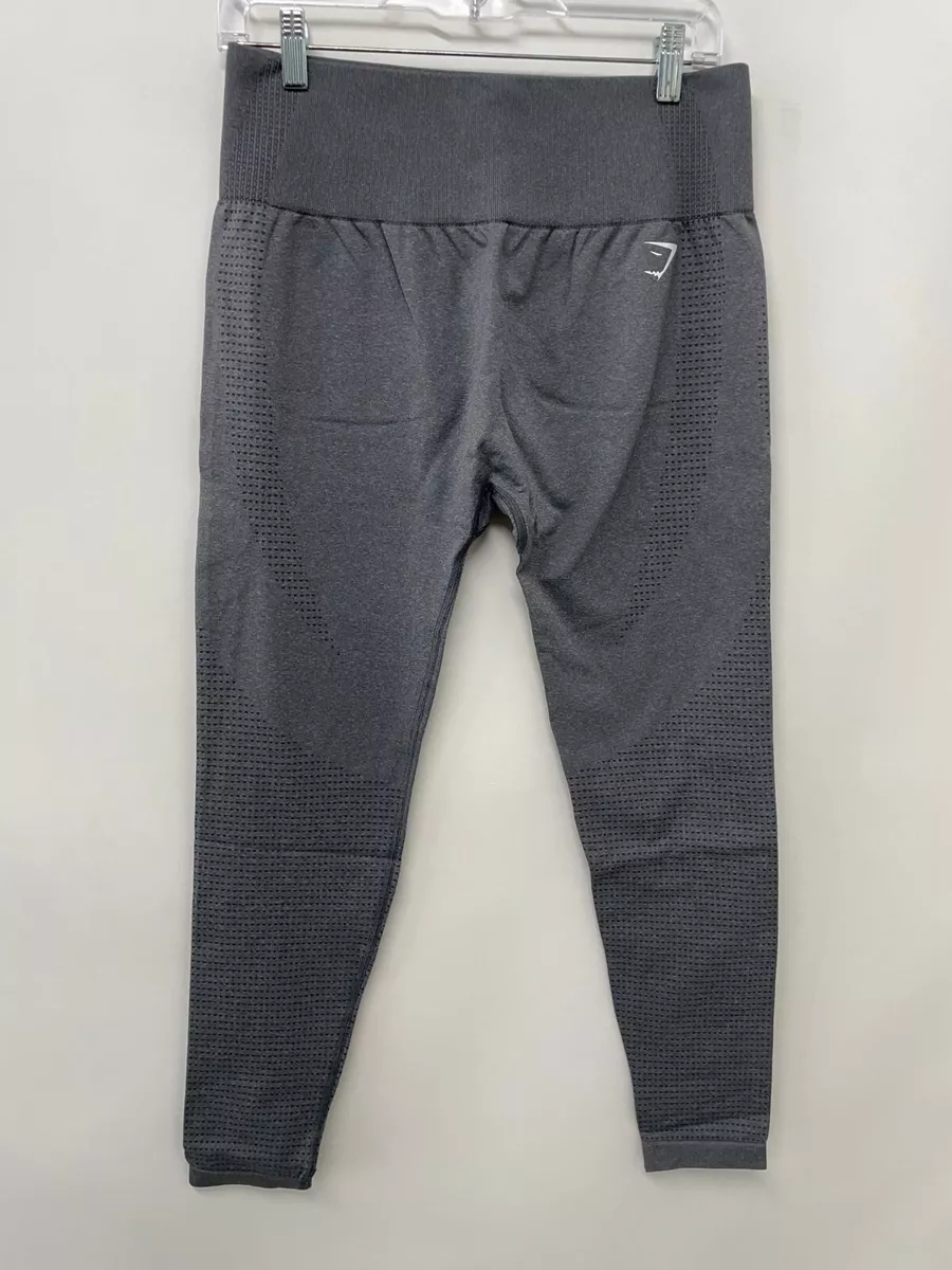 Gymshark Vital Seamless Leggings Smokey Grey Marl Womens Size Medium