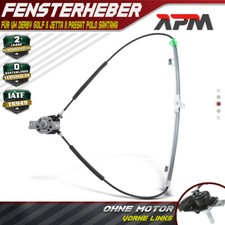 Fensterheber Manuell Vorne Links für VW Golf II Jetta II Polo Derby Stufenheck