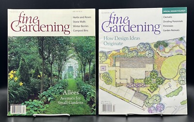 Taunton s Fine Gardening Magazine April 1997 #54 April 2000 #72 Design Ideas
