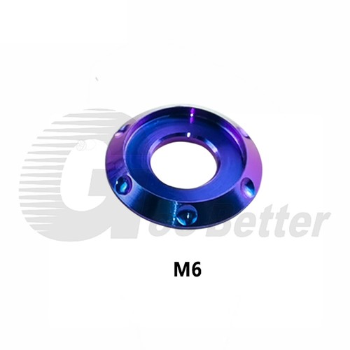 Arandelas de titanio M5 M6 M8 M10 GR5 Ti junta espaciadora para motocicleta bicicleta eléctrica - Imagen 20 de 39
