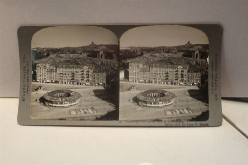 STEREOVIEW SWEDEN #89 SKANSTORGET GOTHENBURG 1914 LYNN SKEELS STEREO-TRAVEL CO