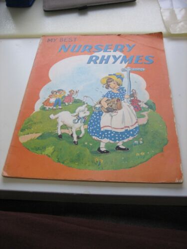 My Best Nursery Rhymes. Purnell. Vintage. RARE. My ref 333 - Afbeelding 1 van 12