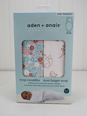 Aden Anais Wrap Swaddles Pack Easy Swaddle 0-3 Months