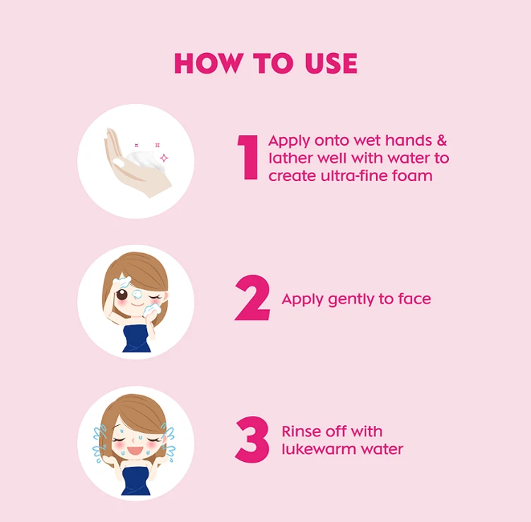 NIVEA Rosy White Hokkaido Rose lavaggio viso, detergente SPEDIZIONE GRATUITA - Immagine 4 di 4