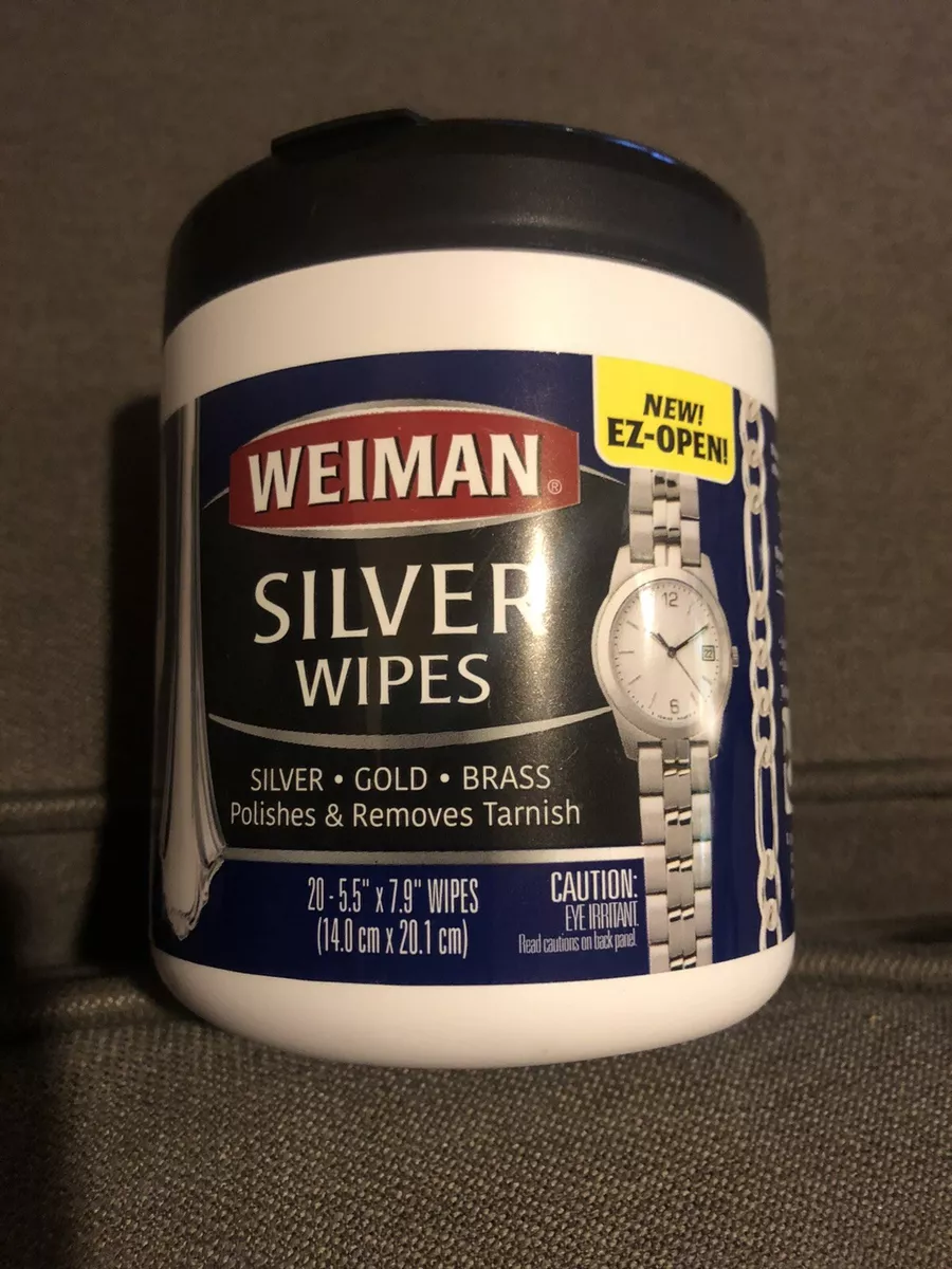 Weiman Silver Wipes - 20 wipes