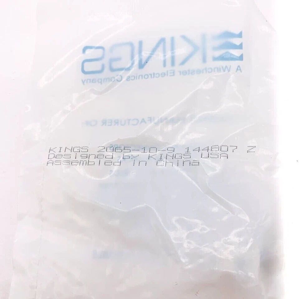 Kings Electronics 2065-10-9 RF Coaxial BNC Connector Plug 75 Ohm - Image 3 of 4