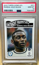 RANDAL KOLO MUANI * PSA 10 * 2022 TOPPS LIVING SOCCER FRANCE ROOKIE CARD #511