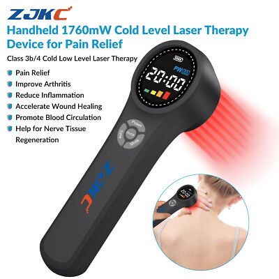 1760mW Class 3b/4 Cold Laser Therapy for Pain Relief Low Level Treatment Device