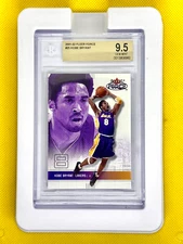 Fleer Force KOBE BRYANT Card #8 Legendary Lakers BGS 9.5 Gem Mint