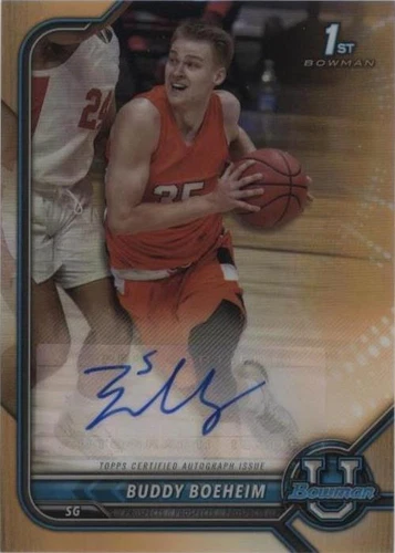 2021-22 Bowman University - Buddy Boeheim #BCPA-BB