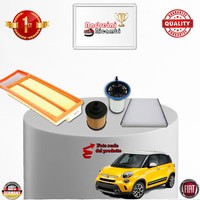 Kit Wartung Filter Fiat 500 L 1.3 D Multijet 62KW 85CV Ab 2012