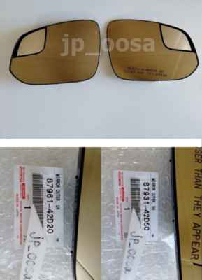 コウヨウです。リヤドロ2点 Toyota RAV4 4Runner OEM Heated Blind Spot Side View Mirror Glass