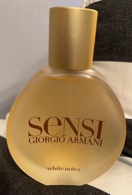 SENSI WHITE NOTES Giorgio Armani 75ml 2.5 Oz EAU FRAICHE SPRAY | eBay
