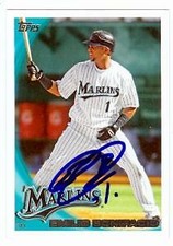 Emilio Bonifacio autographed Baseball Card (Florida Marlins) 2010 Topps #439